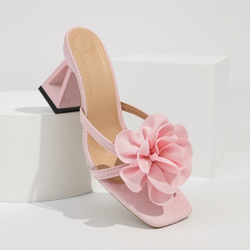 Womens 3D Flower Decor Sandals - Summer Clothing Accessories review and price