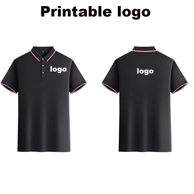 Custom Logo Men's Polo Shirts  - Summer Clothing Logo review and price