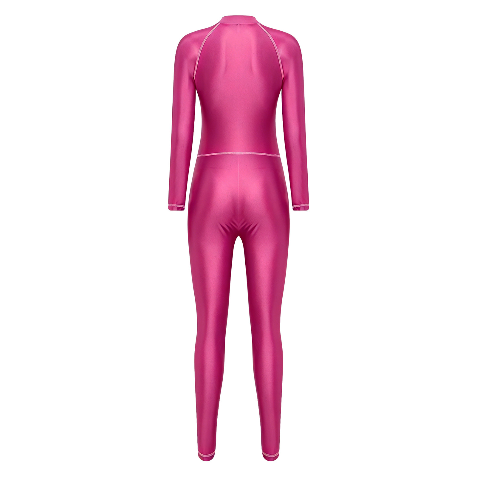 Women Glossy Bodysuit Rash Gua - Rash Guard Long Sleeve review and price