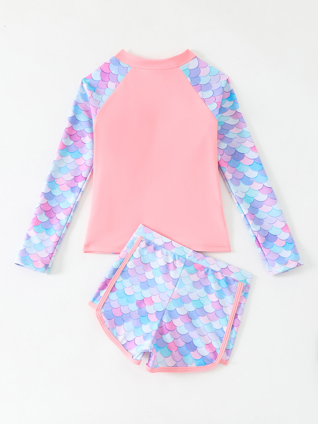 Girls Swimsuit 2025 Pink Long  - Rash Guard Long Sleeve review and price